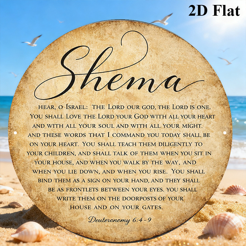 Art & Craft Tape - CIFBUY Vintage Judaica Scripture Aluminum Wall
