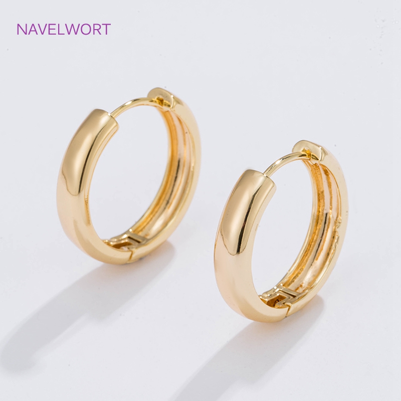 Art Craft Diy - 6 Sizes Gold Plated Circle Hoop