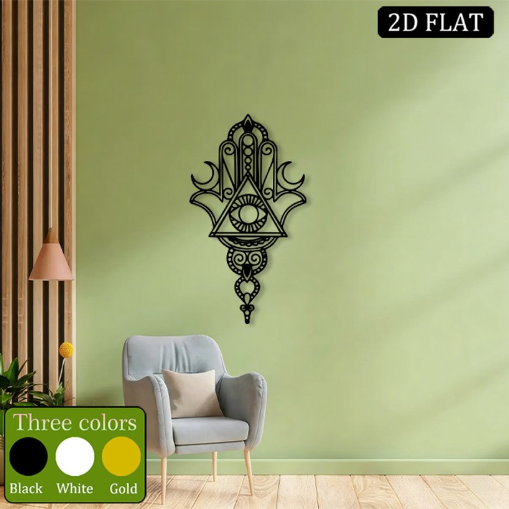 Art & Craft Tape - CIFBUY Iron Wall Art Hamsa Evil