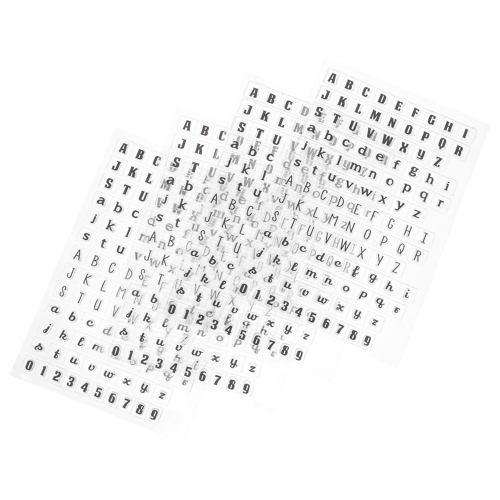 Art Craft Journals - 4Pcs Transparent Silicone Craft Stamps Clear