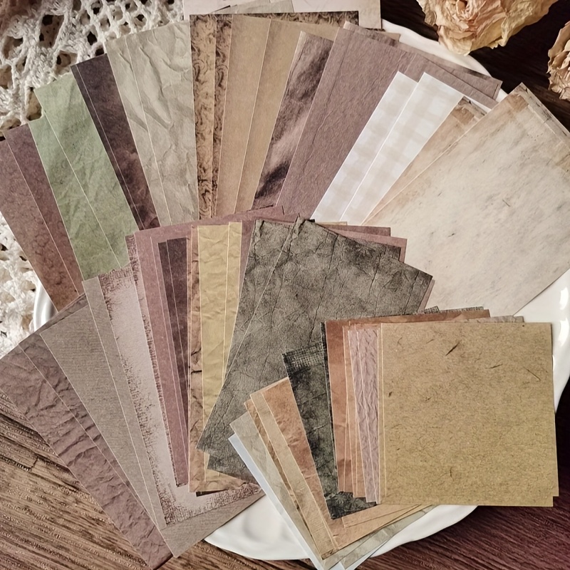 Art Craft Journals - 60 Sheets Vintage Mixed Pattern Craft