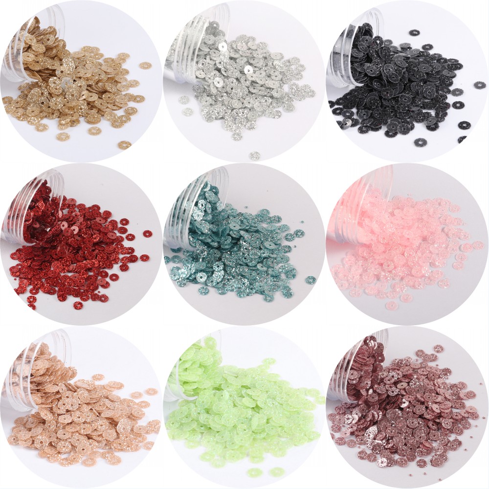 Eco Art Craft - 10g Pailettes 2mm 3mm 4mm PET