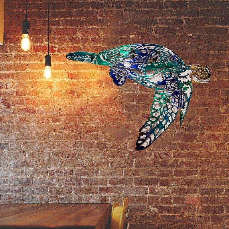 Art Craft Jellyfish - Metal Art Sailfish Sea Turtle Jellyfish