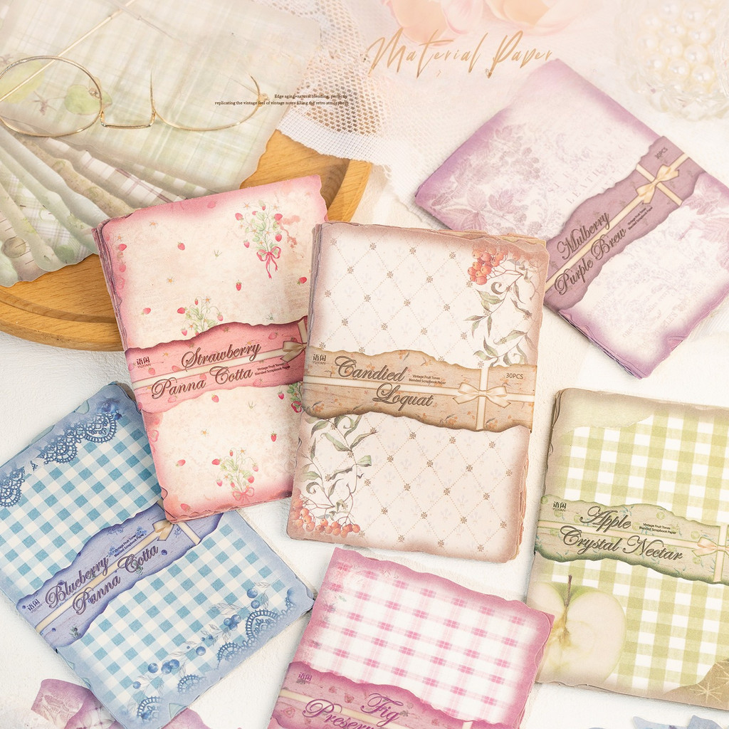 Art Craft Journals - Journamm 30sheets Scrapbook Paper Scrapbook Supplies