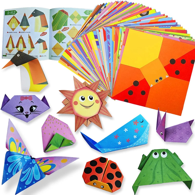 Art Craft Books - Origami Kit with 30/96 Sheets Paper