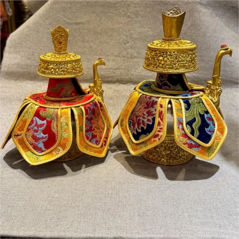 Art Craft Vase - Handmade Nepal Bumba Vase Robe Tent