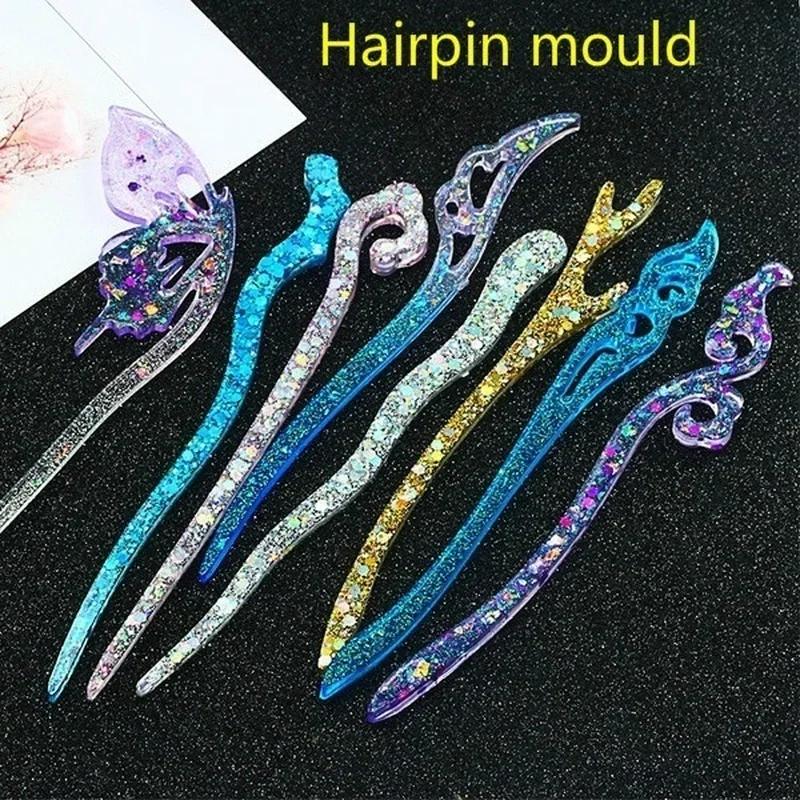 Art Craft Model - New Transparent Hairpin Silicone Special Mould