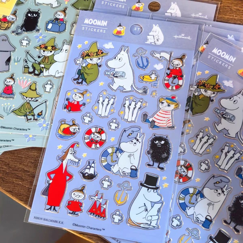 Artwork Craft - Moomin Cartoon Decorative Stickers DIY Craft