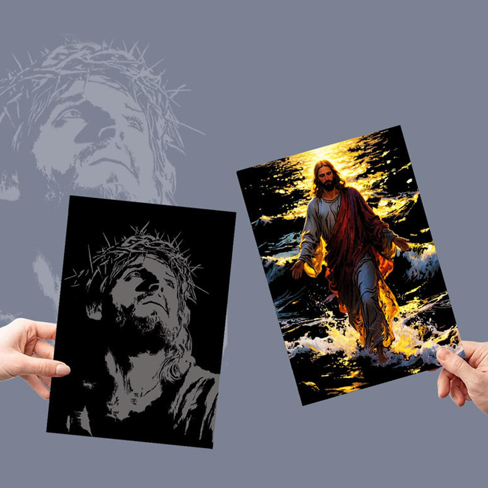 Scratch Book Jesus Scratch Pai - Art Craft Books review and price