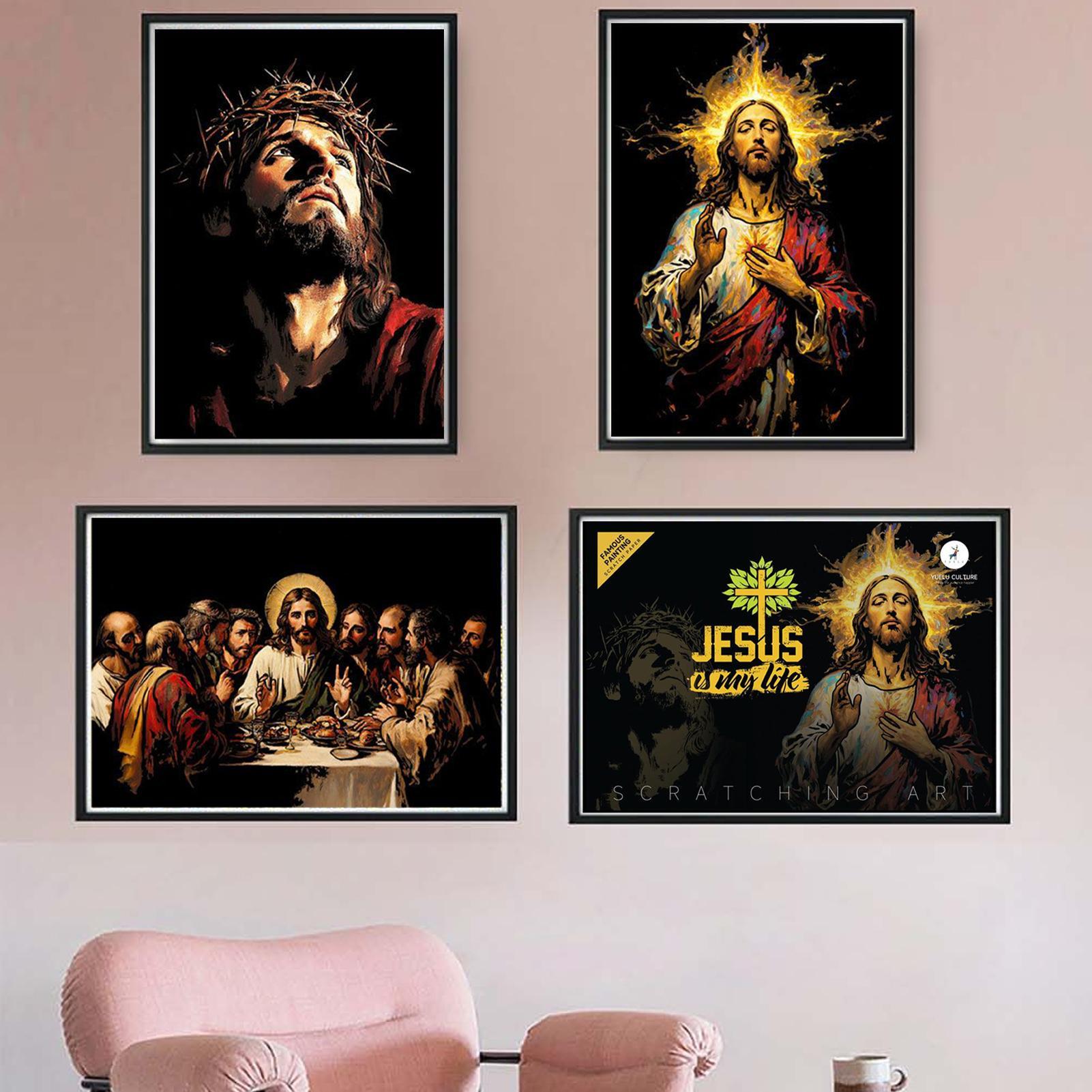 Scratch Book Jesus Scratch Pai - Art Craft Books review and price