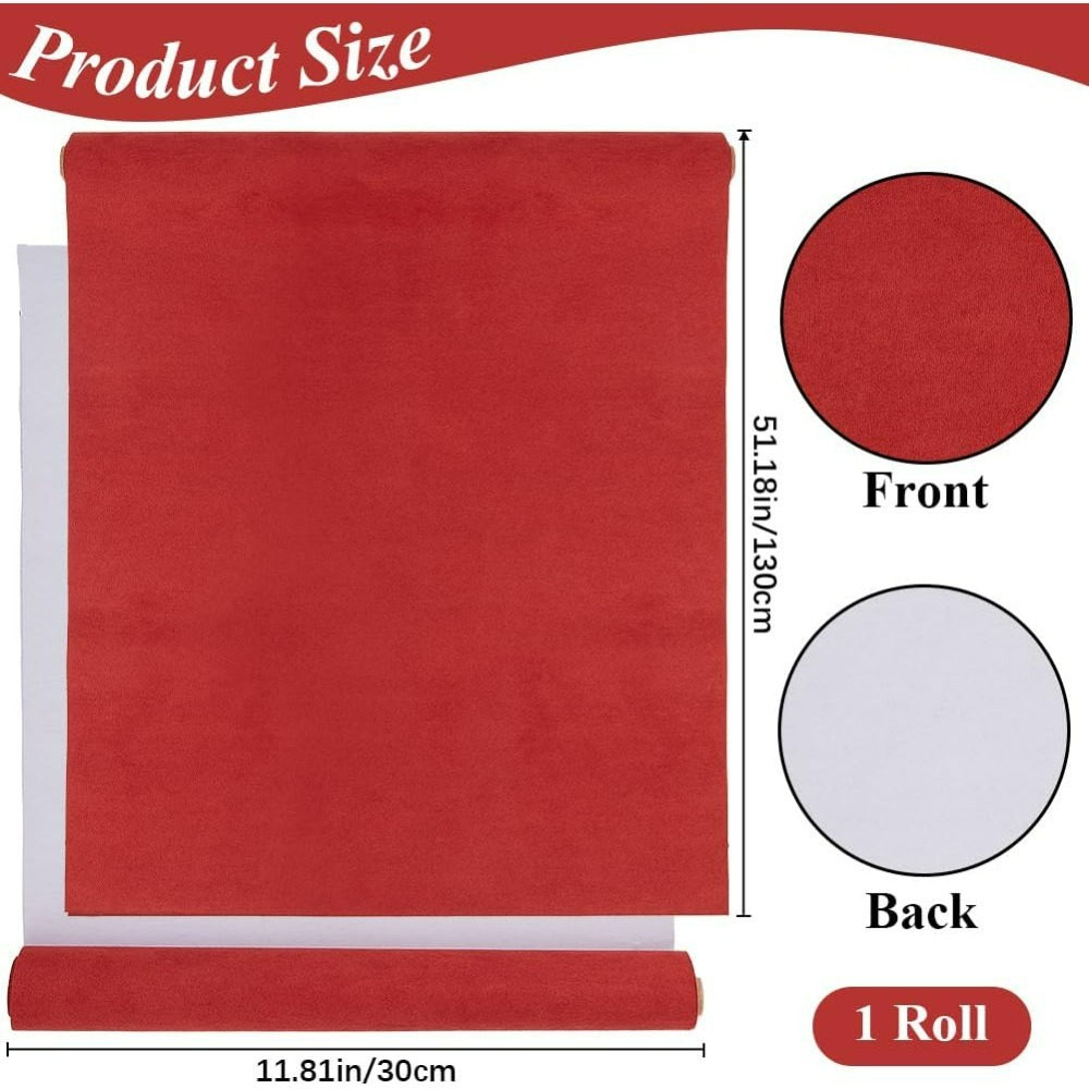 51 x 11.8 Inch Red Book Cloth  - Art Craft Books review and price