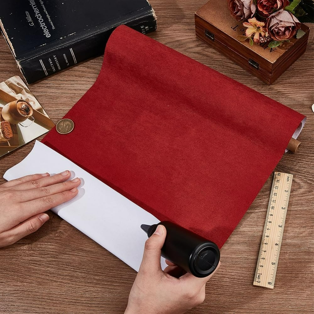51 x 11.8 Inch Red Book Cloth  - Art Craft Books review and price