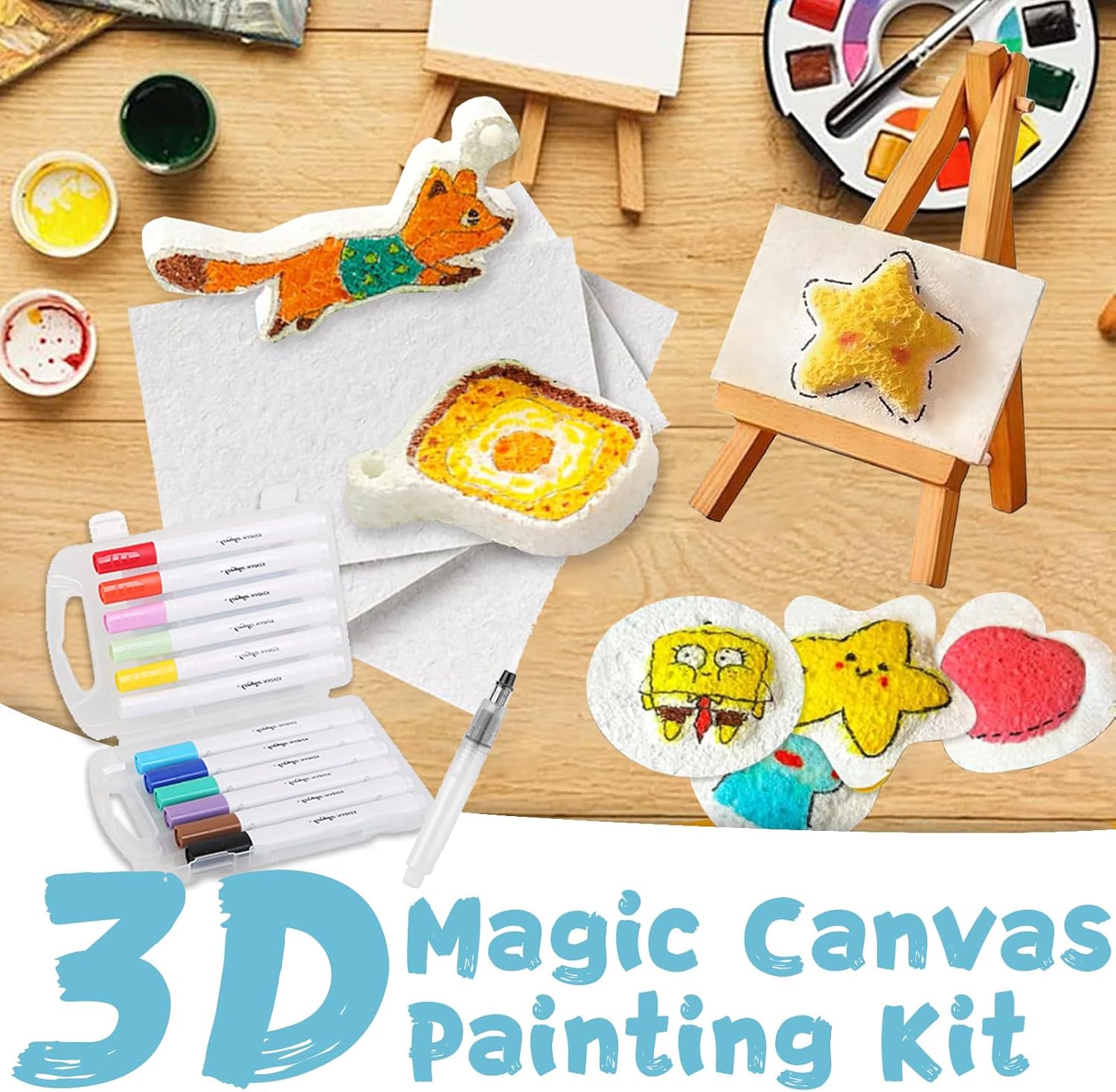 3D Puffy Foam Texture Painting - Art Craft In Paper review and price