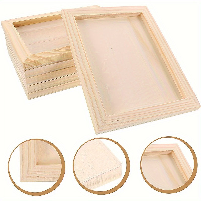2PCS Wood Panel Board, Wood Ca - Acrylic Pour Paint review and price