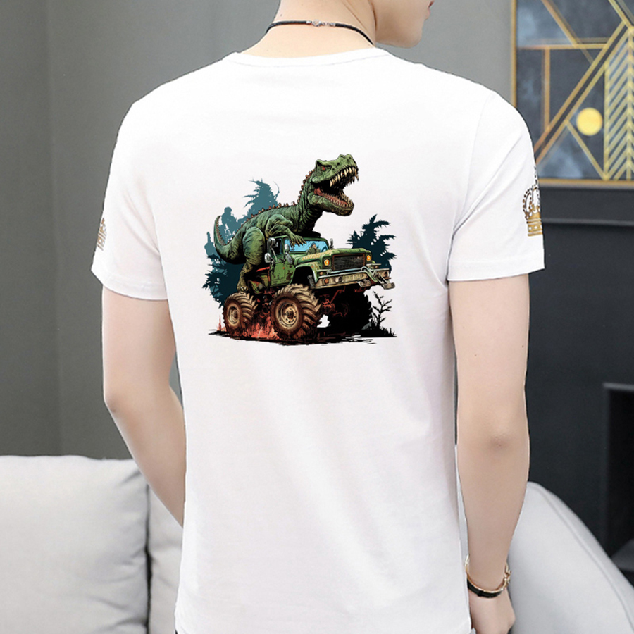Big Truck Dinosaur Iron On Pat - Eco Art Craft review and price