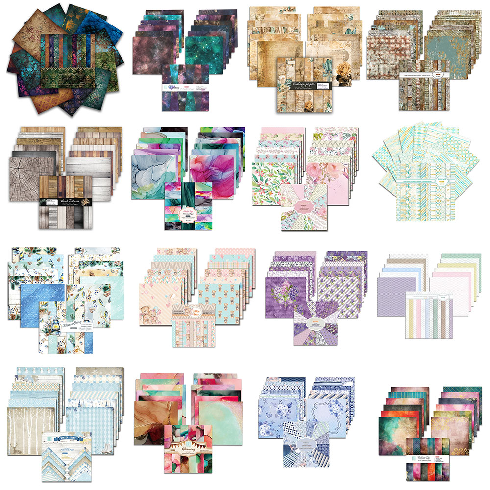 24 Sheets 30x30cm Scrapbook Pa - Art Craft Journals review and price