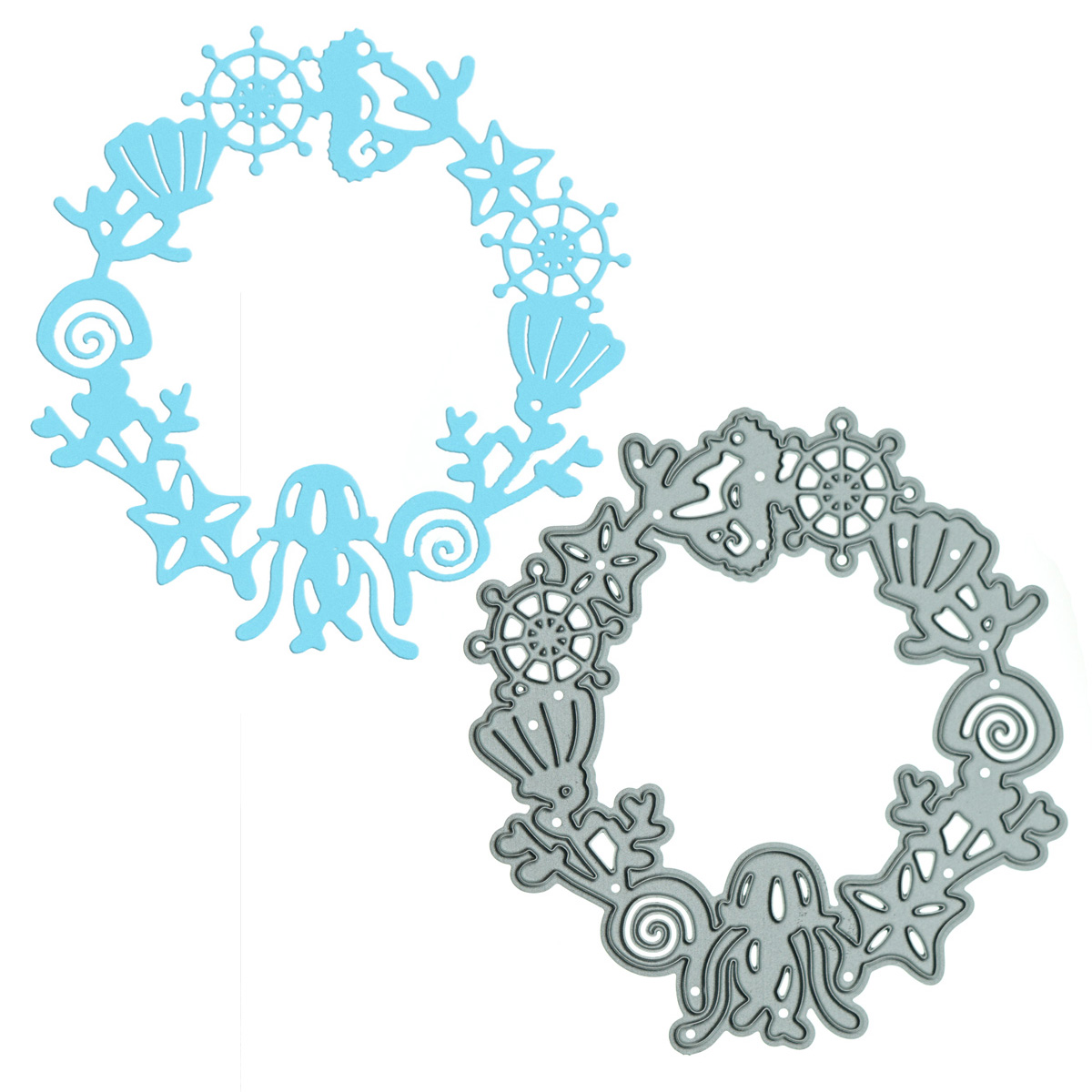 Small Nauticl Wreath Ocean Met - Art Craft Jellyfish review and price