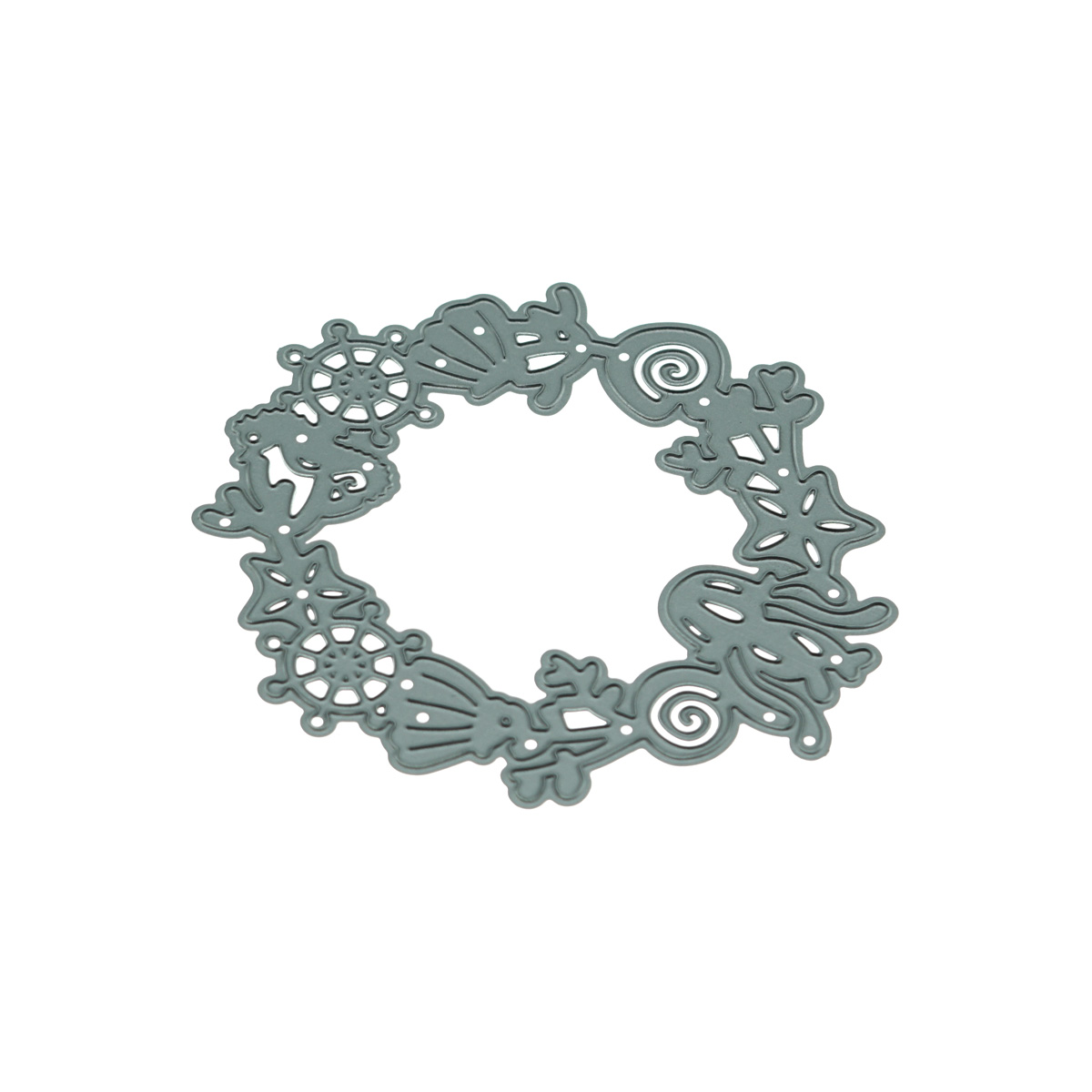 Small Nauticl Wreath Ocean Met - Art Craft Jellyfish review and price