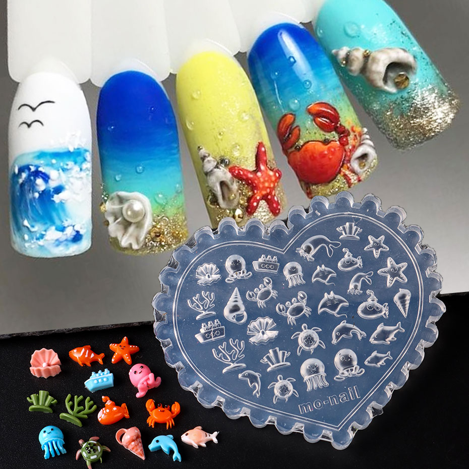 1pc Ocean Theme 3D Silicone Na - Art Craft Jellyfish review and price