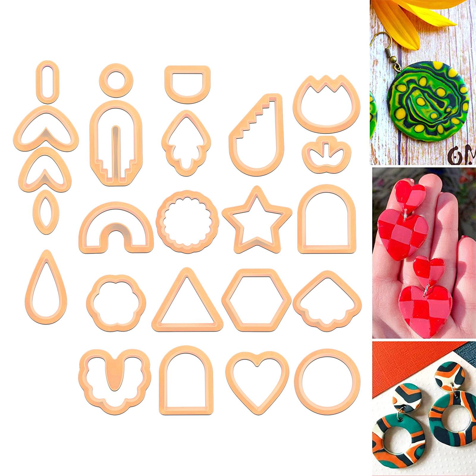 24Pcs Plastic Polymer , Differ - Craft And Art Difference review and price