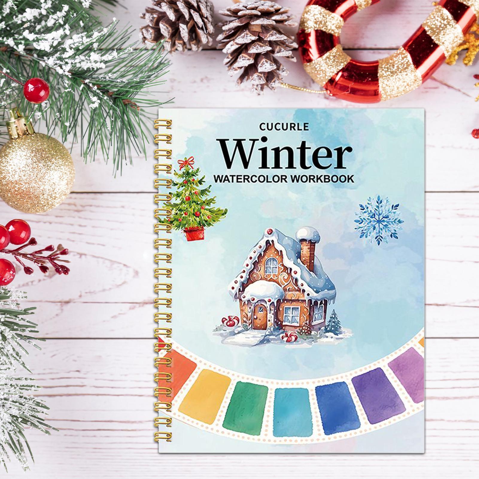 Beginner Watercolor Workbook C - Art Craft Books review and price