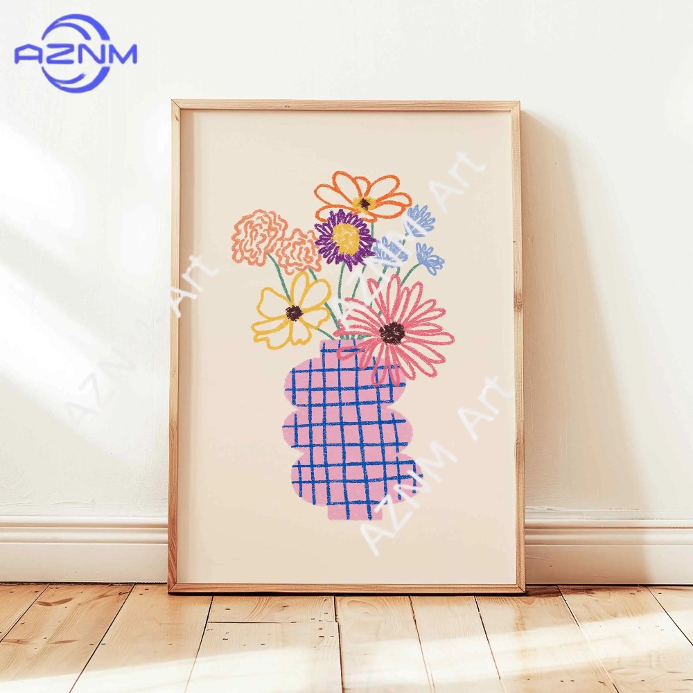 1/3pcs Abstract Flower Vase Pa - Art Craft Vase review and price