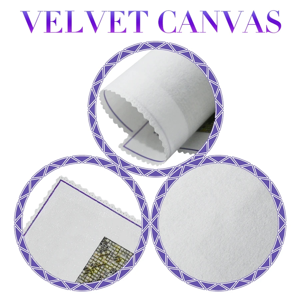 Blank Canvas Diamond painting  - Acrylic Pour Paint review and price