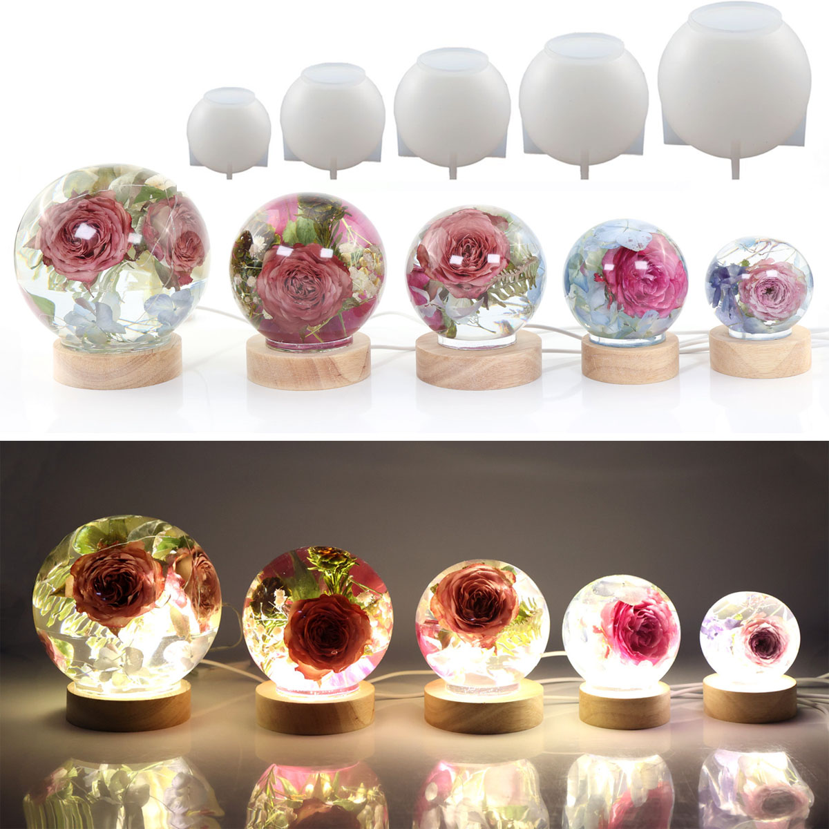 65-120mm Sphere Ball Silicone  - Art Craft Model review and price