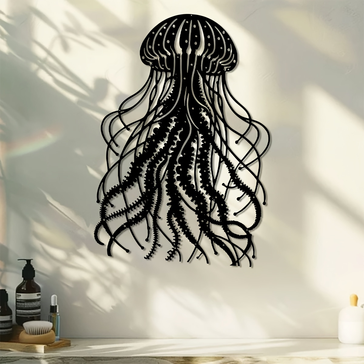 CIFBUY Metal Wall Art Jellyfis - Art Craft Jellyfish review and price