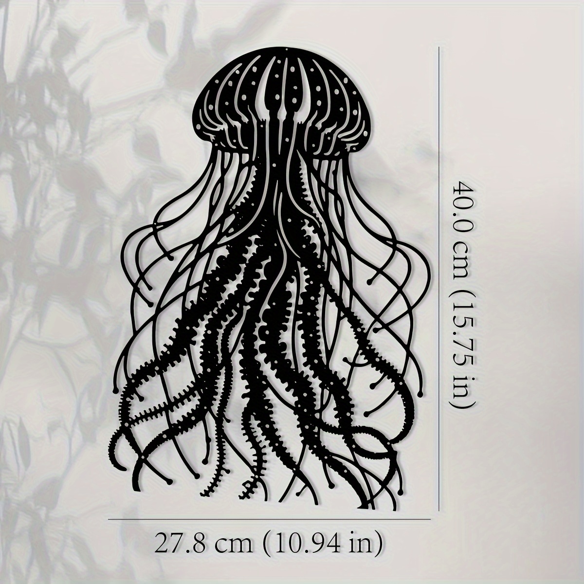CIFBUY Metal Wall Art Jellyfis - Art Craft Jellyfish review and price