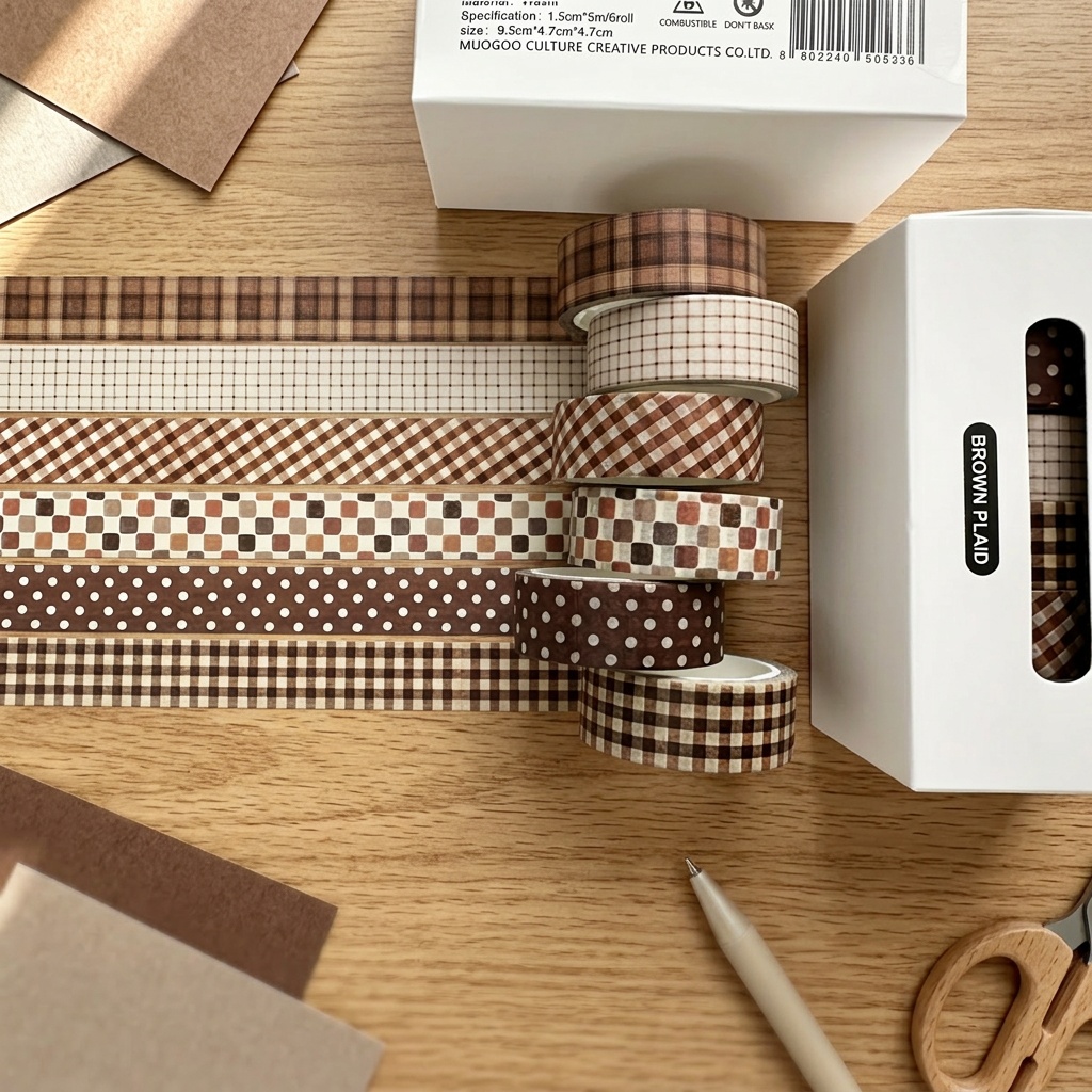 Washi Tape Set, 6 Rolls, Assor - Art Craft Journals review and price