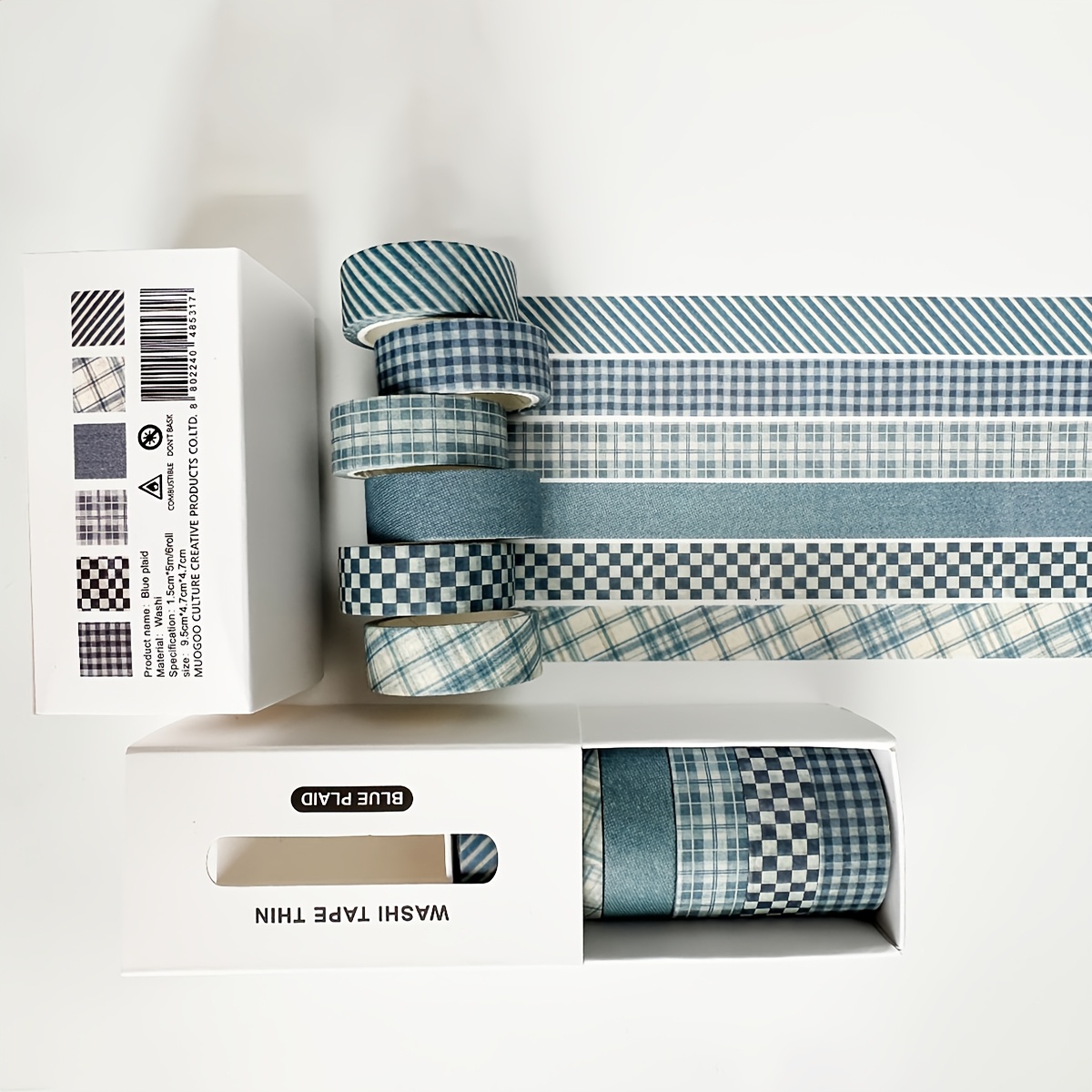 Washi Tape Set, 6 Rolls, Assor - Art Craft Journals review and price