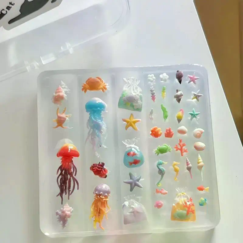 3D Ocean Series Silicone Jelly - Art Craft Jellyfish review and price