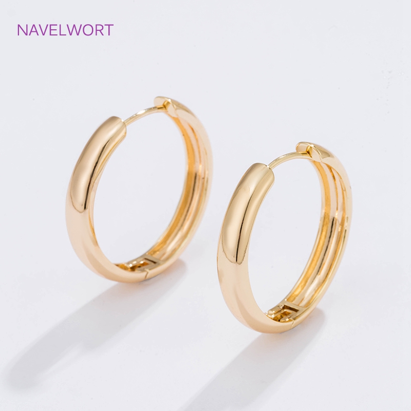 6 Sizes Gold Plated Circle Hoo - Art Craft Diy review and price