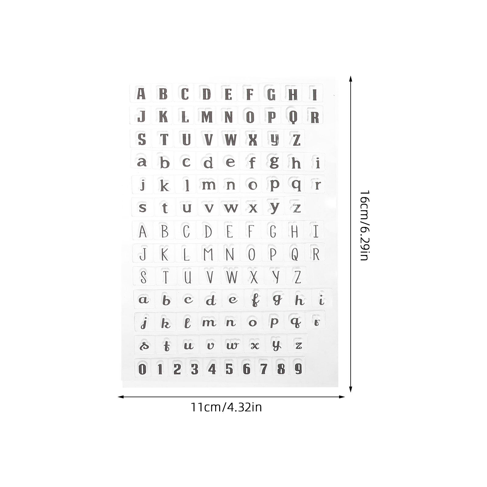 4Pcs Transparent Silicone Craf - Art Craft Journals review and price