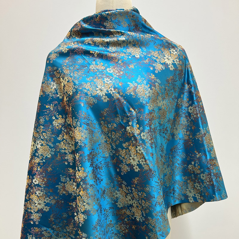 Pre-cut Vibrant Shiny Floral S - Art Craft Upholstery review and price