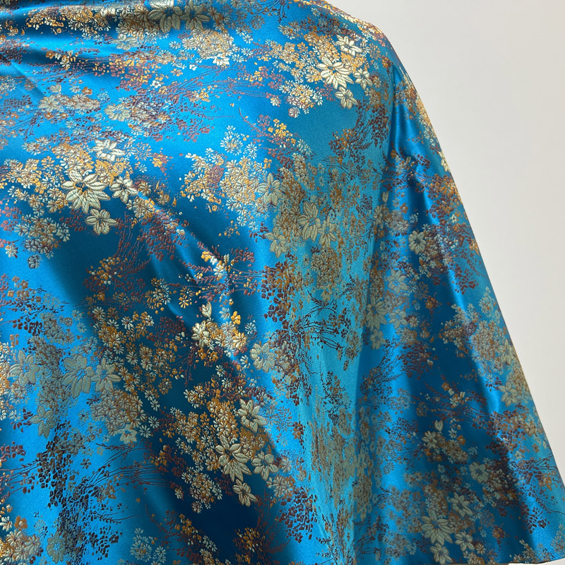 Pre-cut Vibrant Shiny Floral S - Art Craft Upholstery review and price