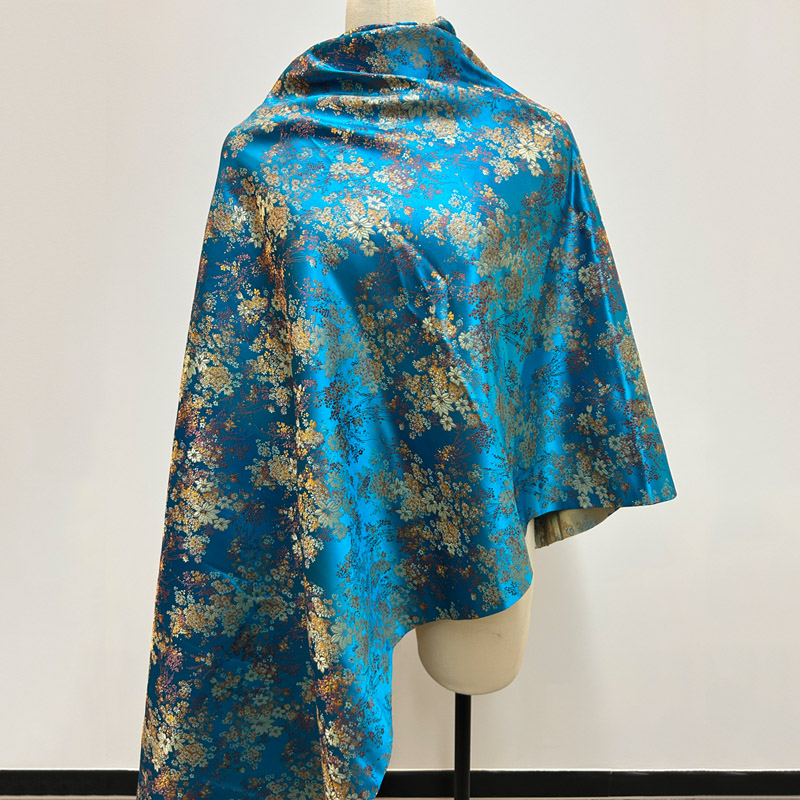 Pre-cut Vibrant Shiny Floral S - Art Craft Upholstery review and price