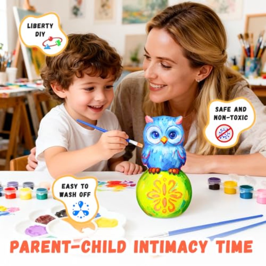 Paint Your Own Lamp Kit, Arts  - Art Craft Diy review and price