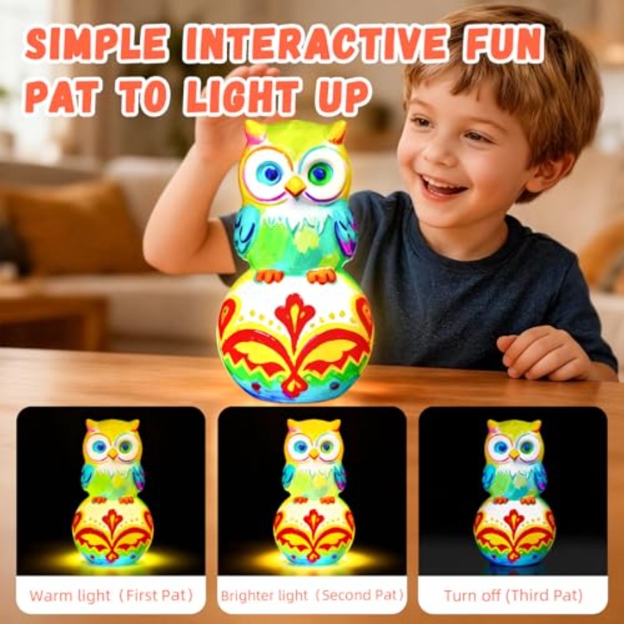 Paint Your Own Lamp Kit, Arts  - Art Craft Diy review and price