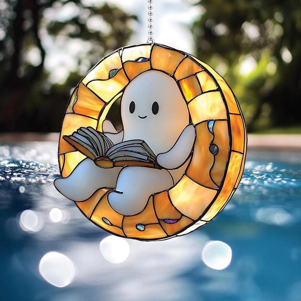 2D Flat Acrylic Halloween Ghos - Art Craft Books review and price