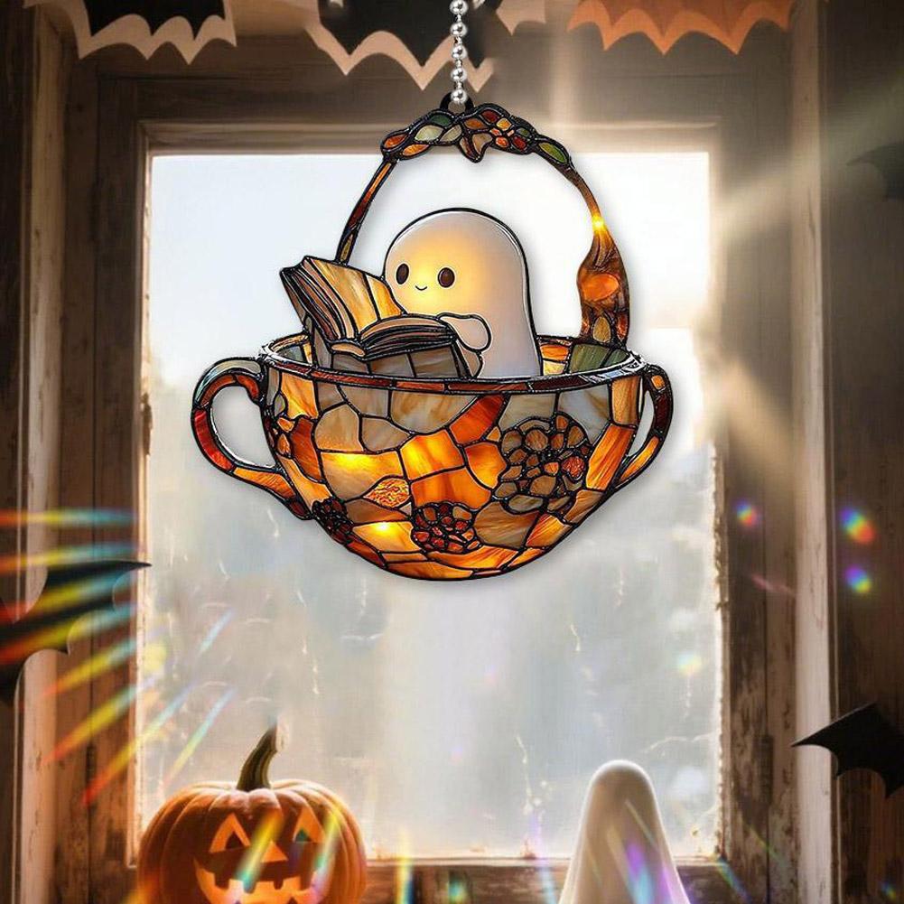 2D Flat Acrylic Halloween Ghos - Art Craft Books review and price