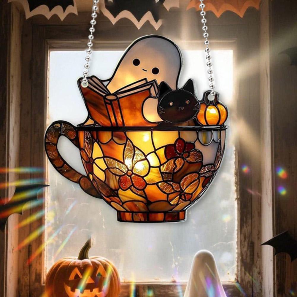 2D Flat Acrylic Halloween Ghos - Art Craft Books review and price