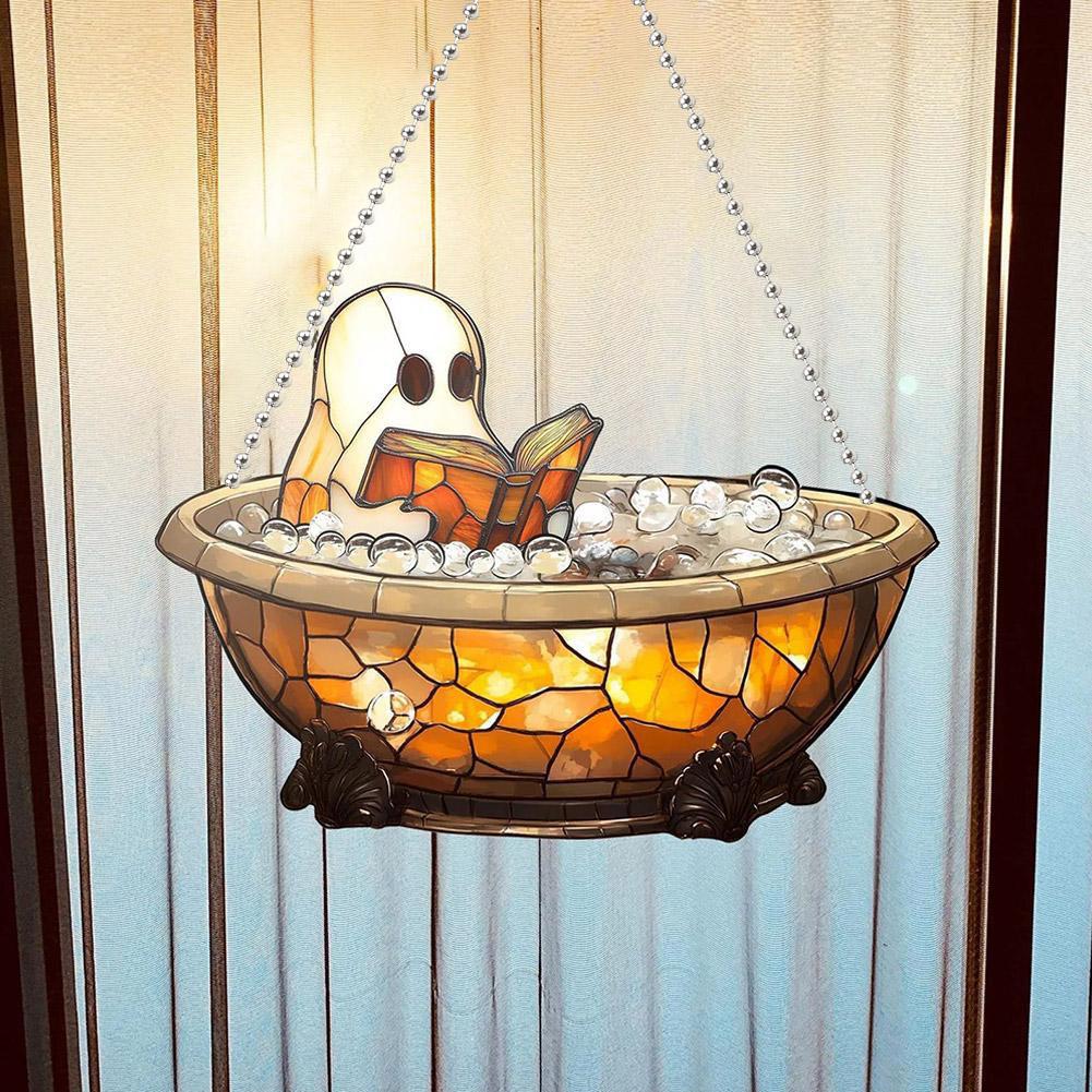 2D Flat Acrylic Halloween Ghos - Art Craft Books review and price