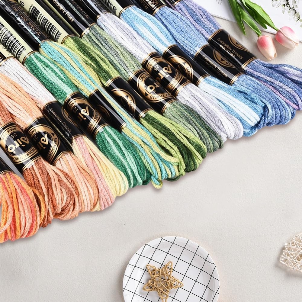12 Skeins 105 Yards Cross Stit - Artwork Craft review and price