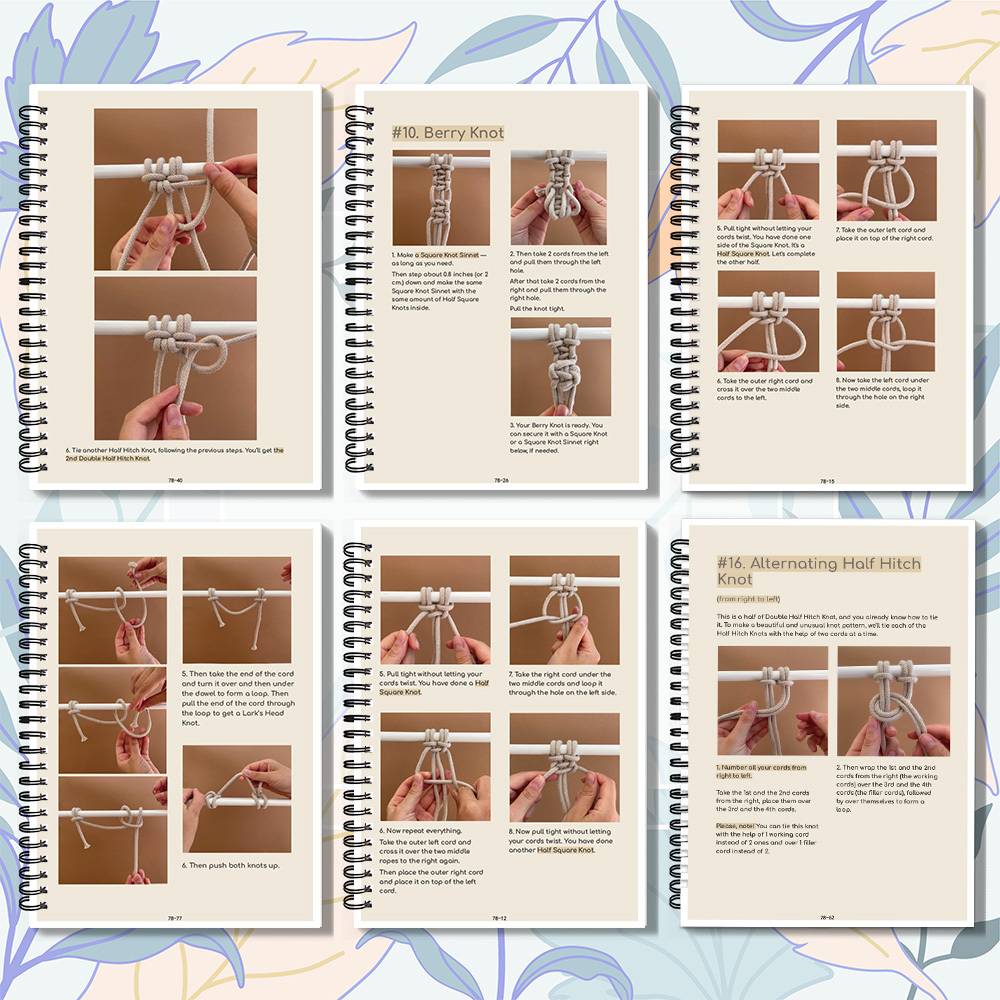 1 Book Spiral Bound Knotting N - Art Craft Course review and price
