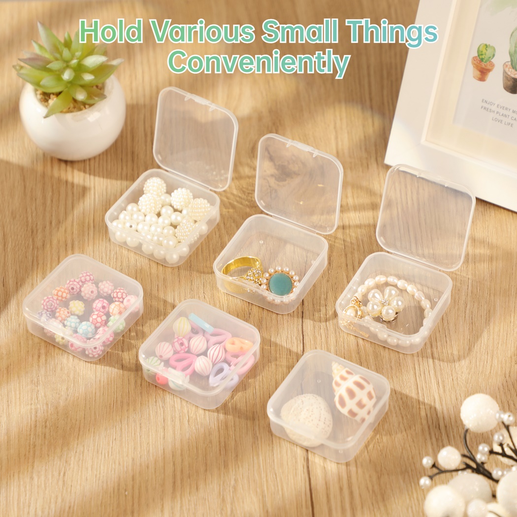 100Pcs Plastic Beads Storage C - Eco Art Craft review and price