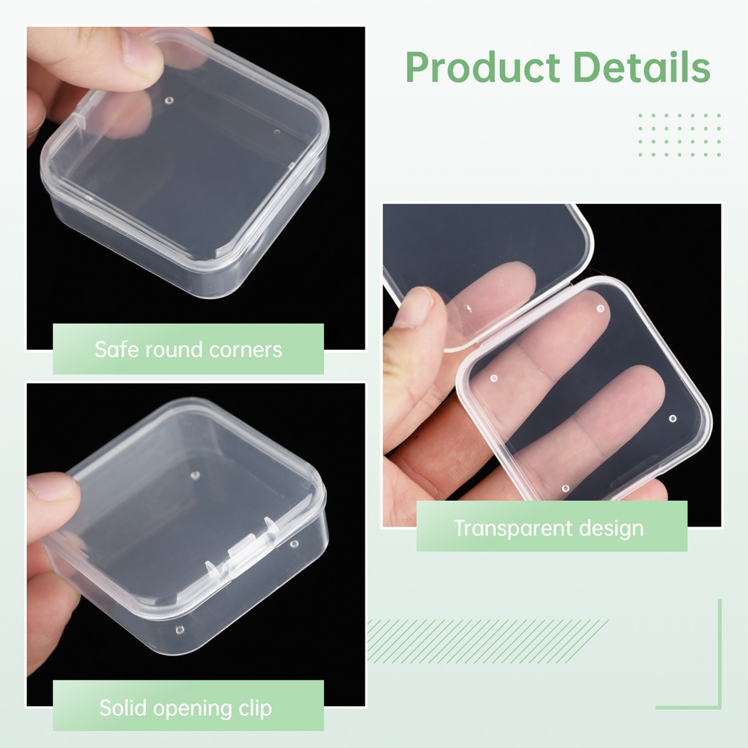 100Pcs Plastic Beads Storage C - Eco Art Craft review and price