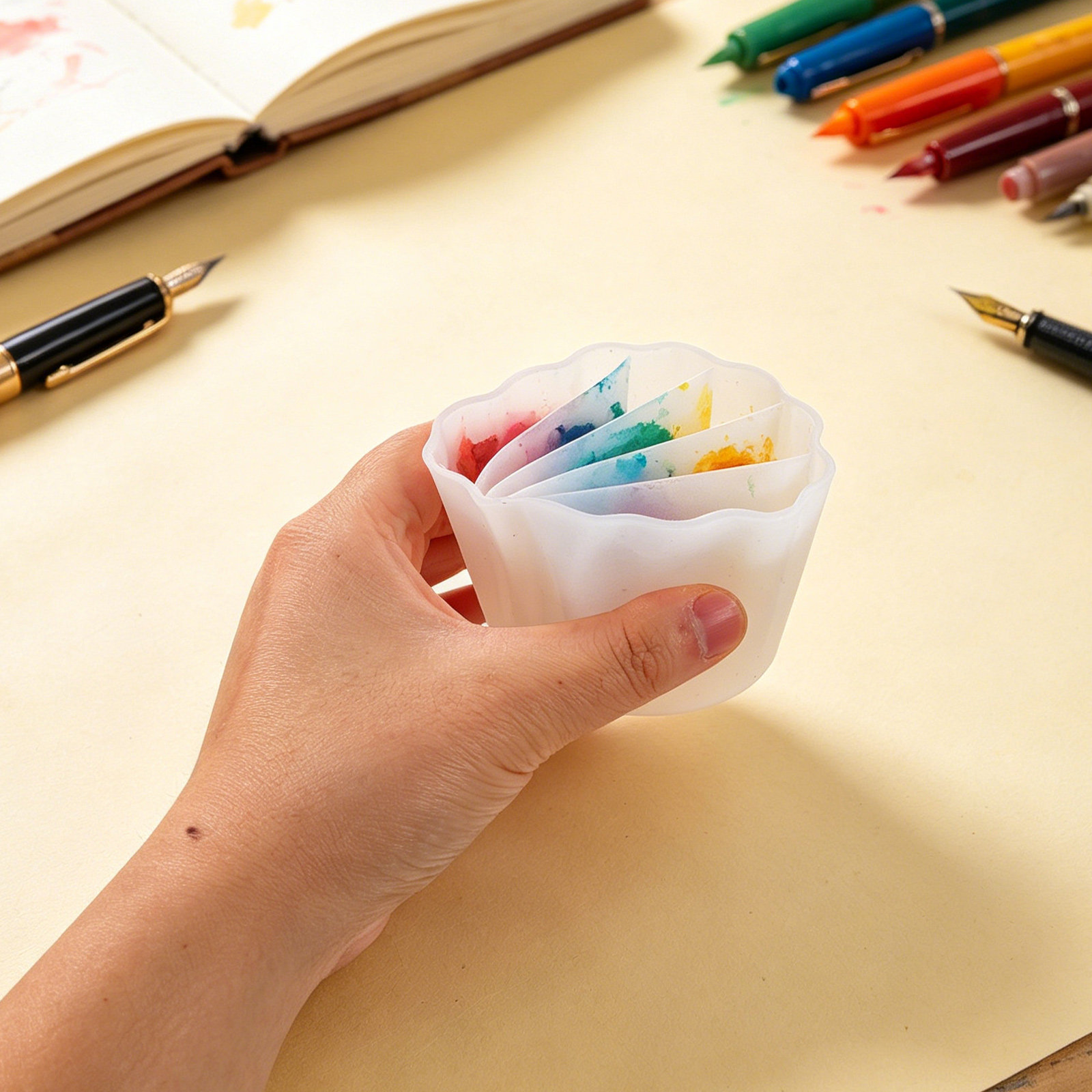 4Pcs Silicone Split Cups for R - Acrylic Pour Paint review and price