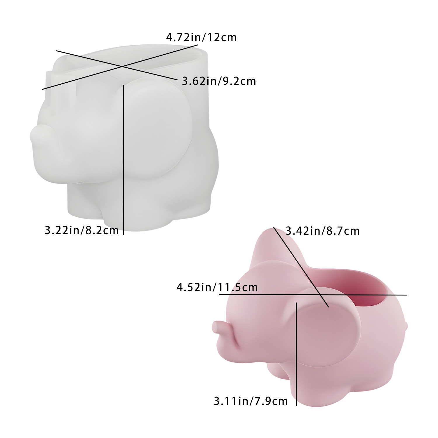 DIY Elephant Storage Cup Resin - Art Craft Vase review and price